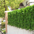 Designer home decor artificial hedge green wall for privacy safety